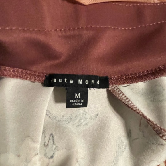 Haute Monde Floral Pleated Midi Skirt M - Picture 3 of 4